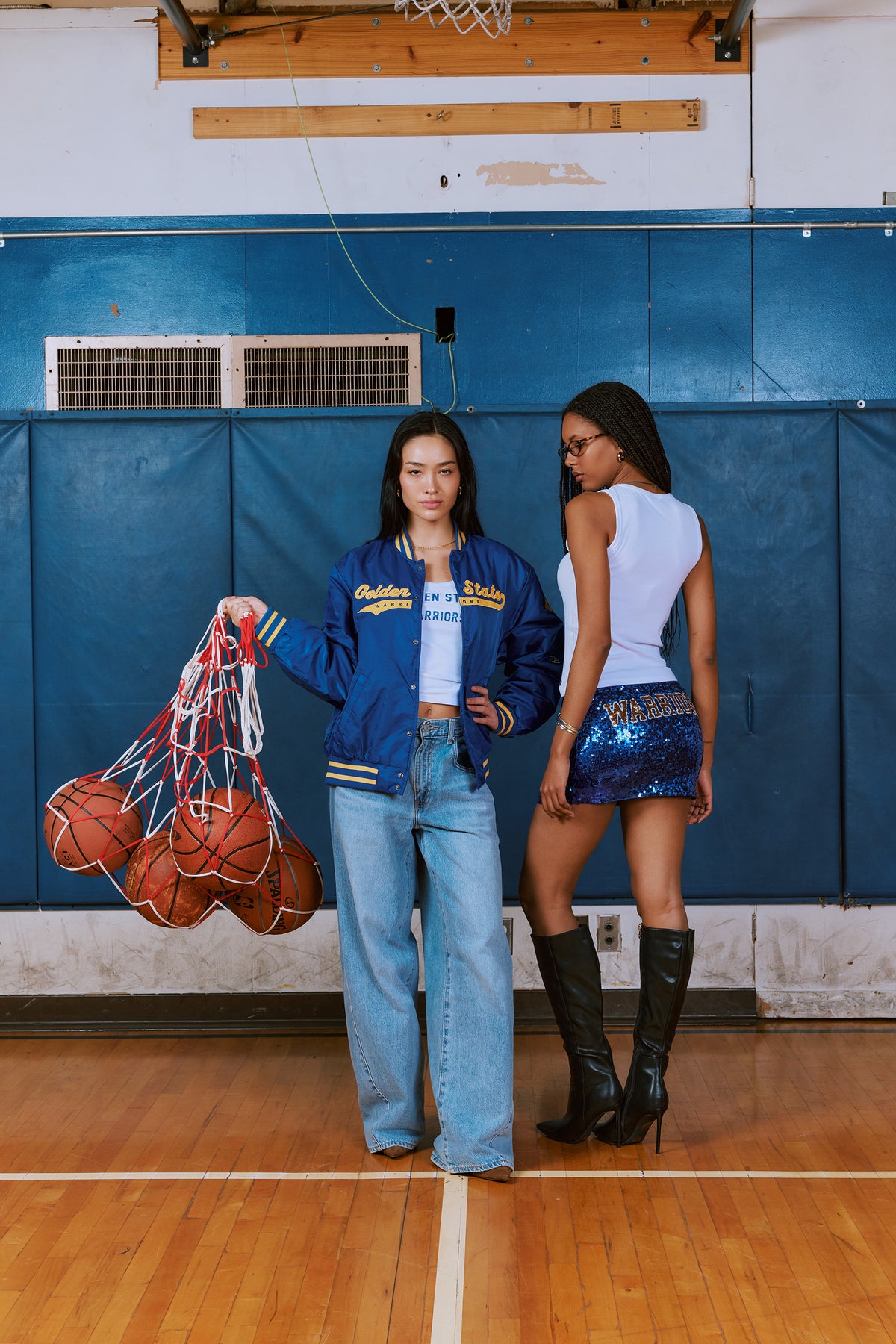 Golden State Warriors A-Game Varsity Jacket