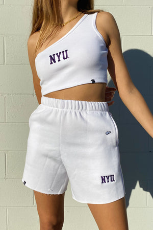 NYU Cut Off Sweatshorts