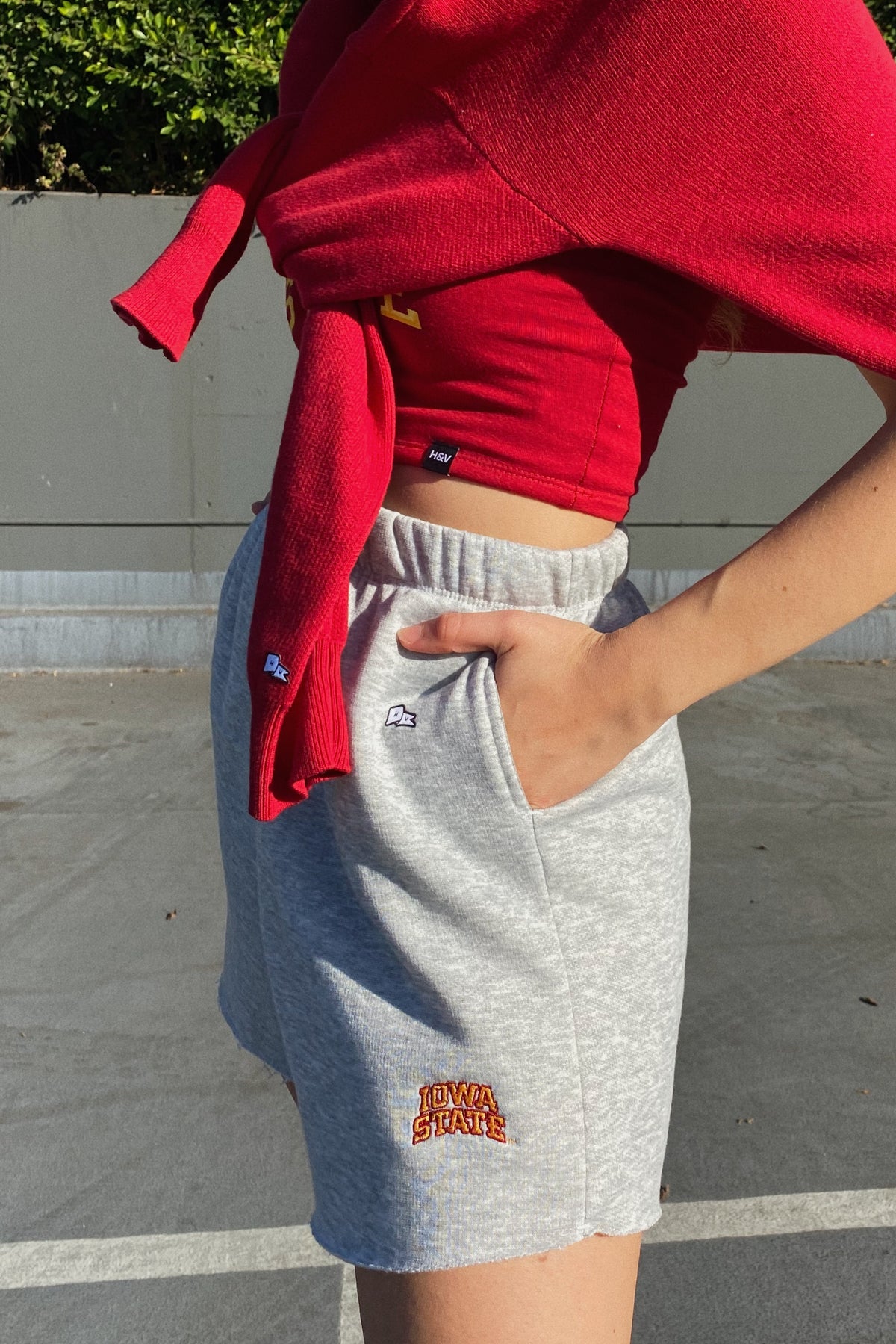 Iowa State Cut Off Sweatshorts