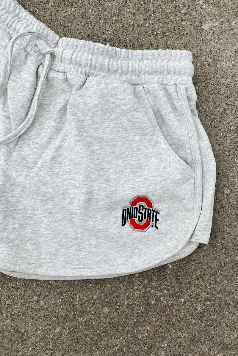 Ohio State | Custom Women's Sweatshorts| Hype & Vice Apparel Small | Hype and Vice