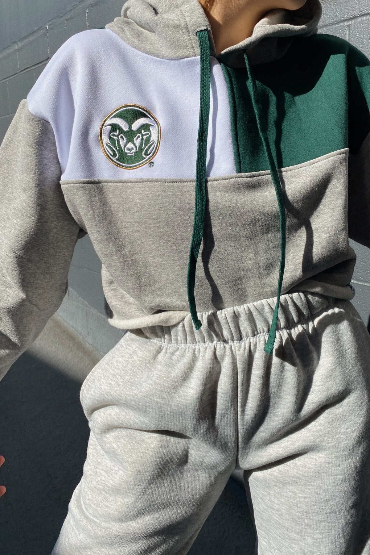 Colorado State Color-Block Hoodie