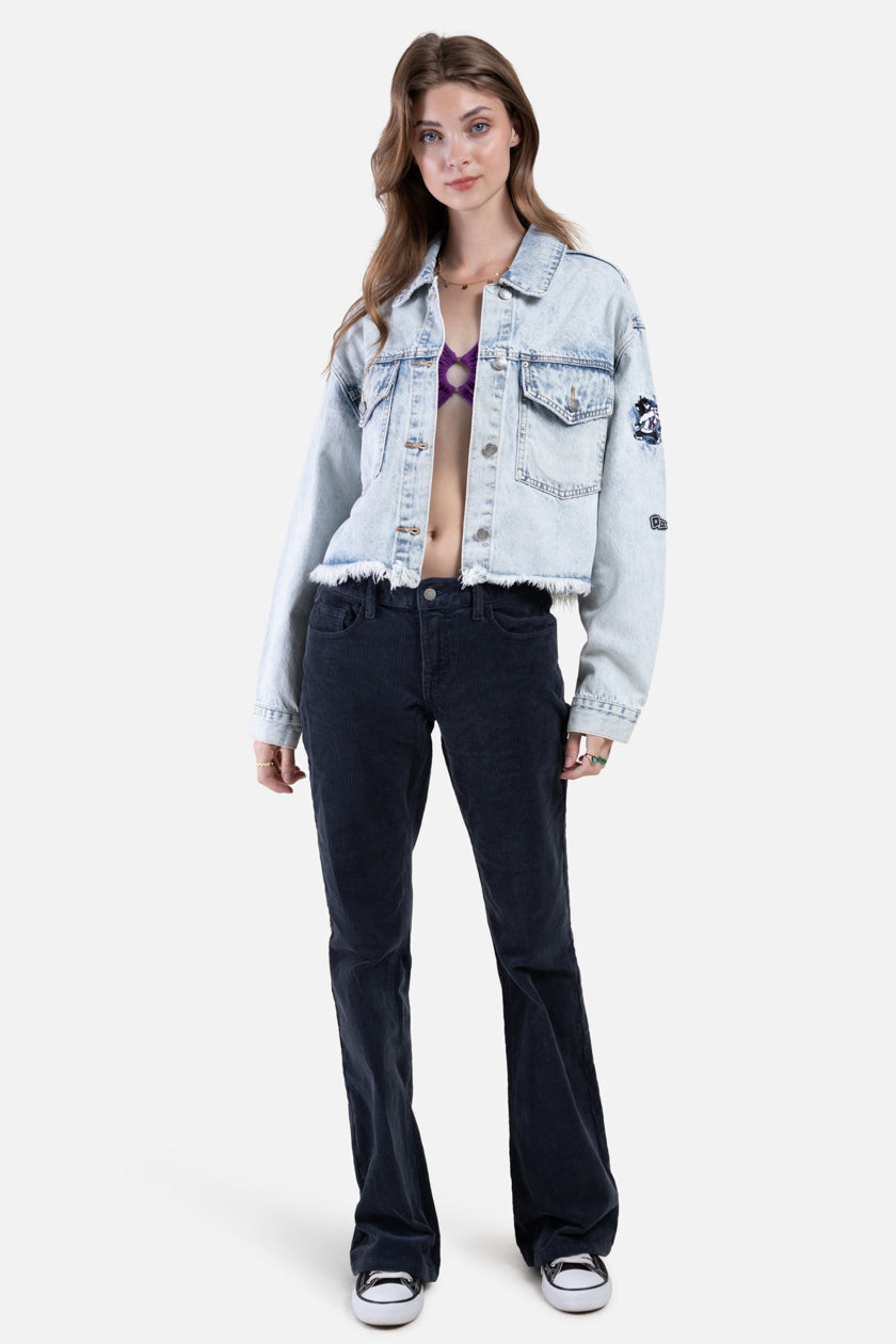 Kansas State Jean Jacket