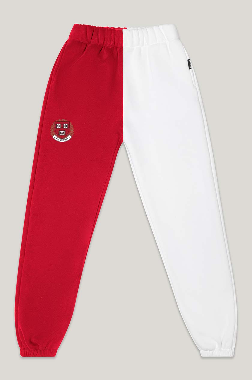 Harvard Color-Block Sweats