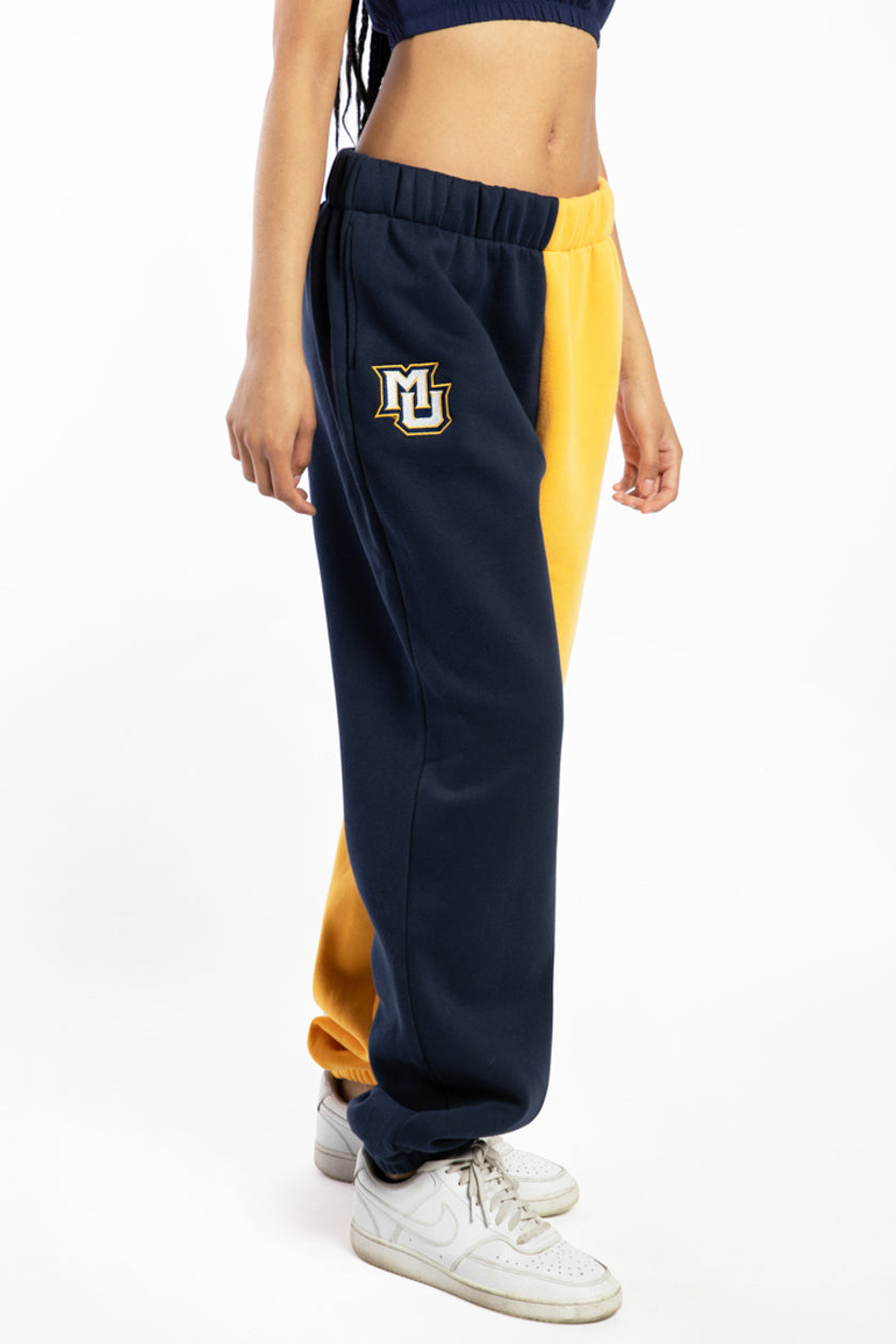 Marquette Color-Block Sweats