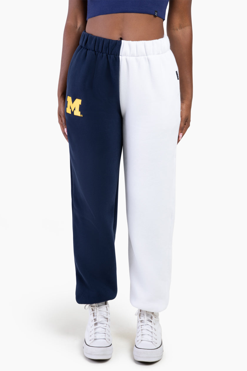 University of Michigan Color-Block Sweats