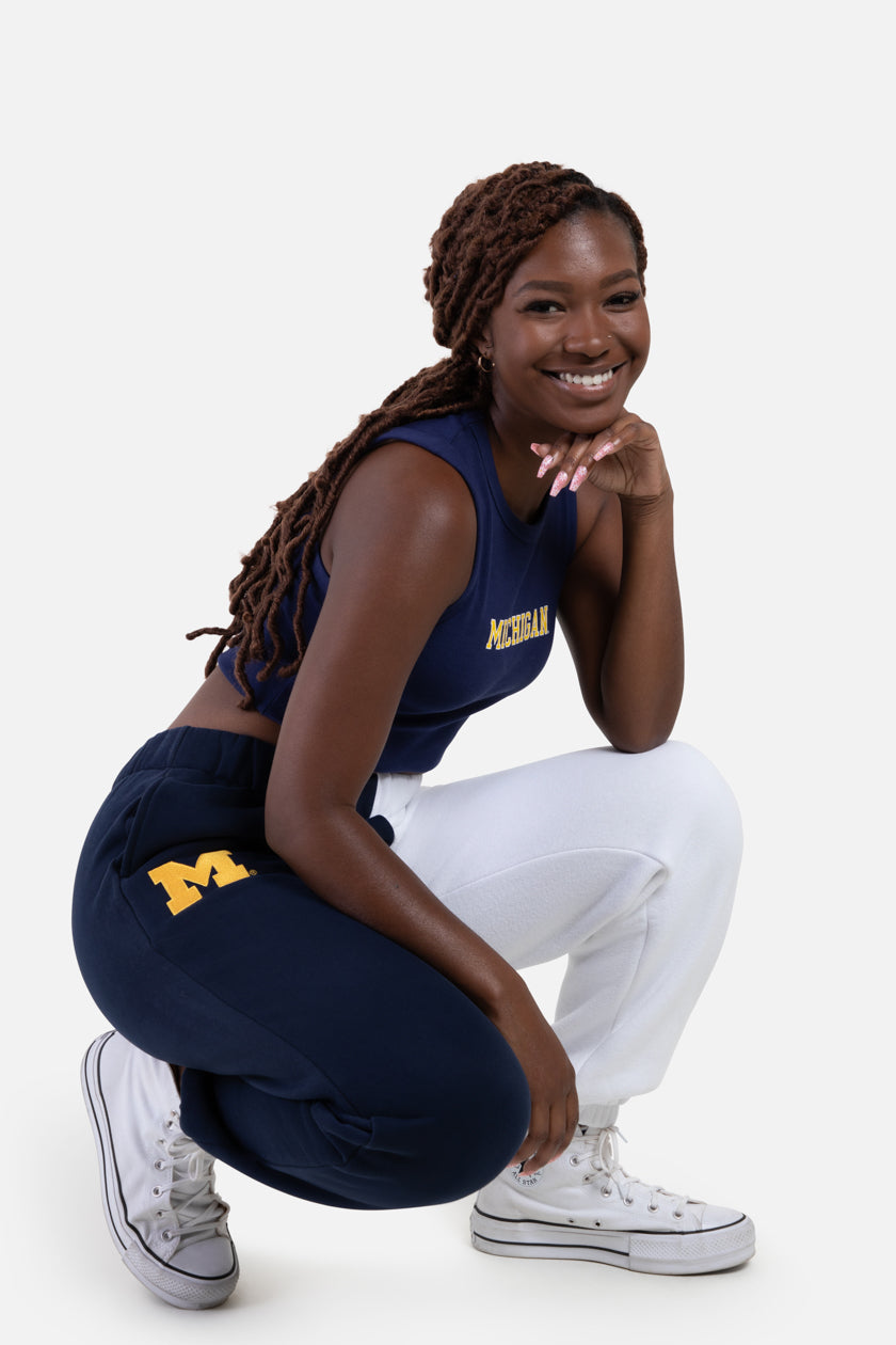 University of Michigan Color-Block Sweats