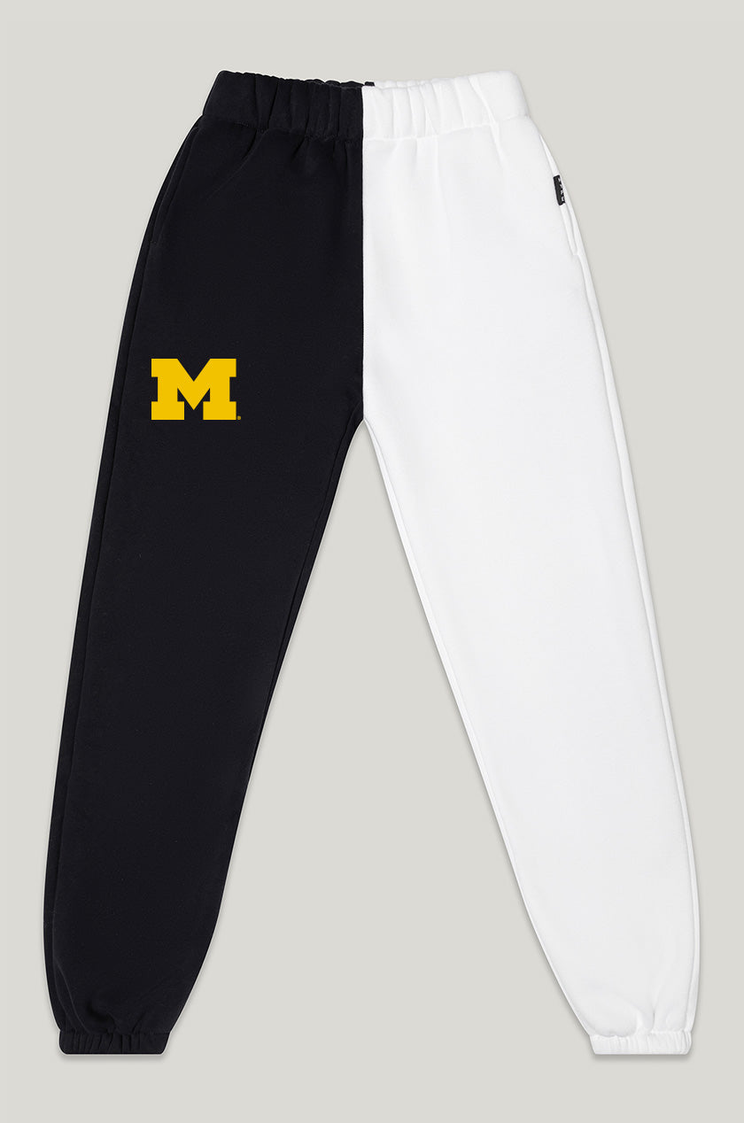 University of Michigan Color-Block Sweats