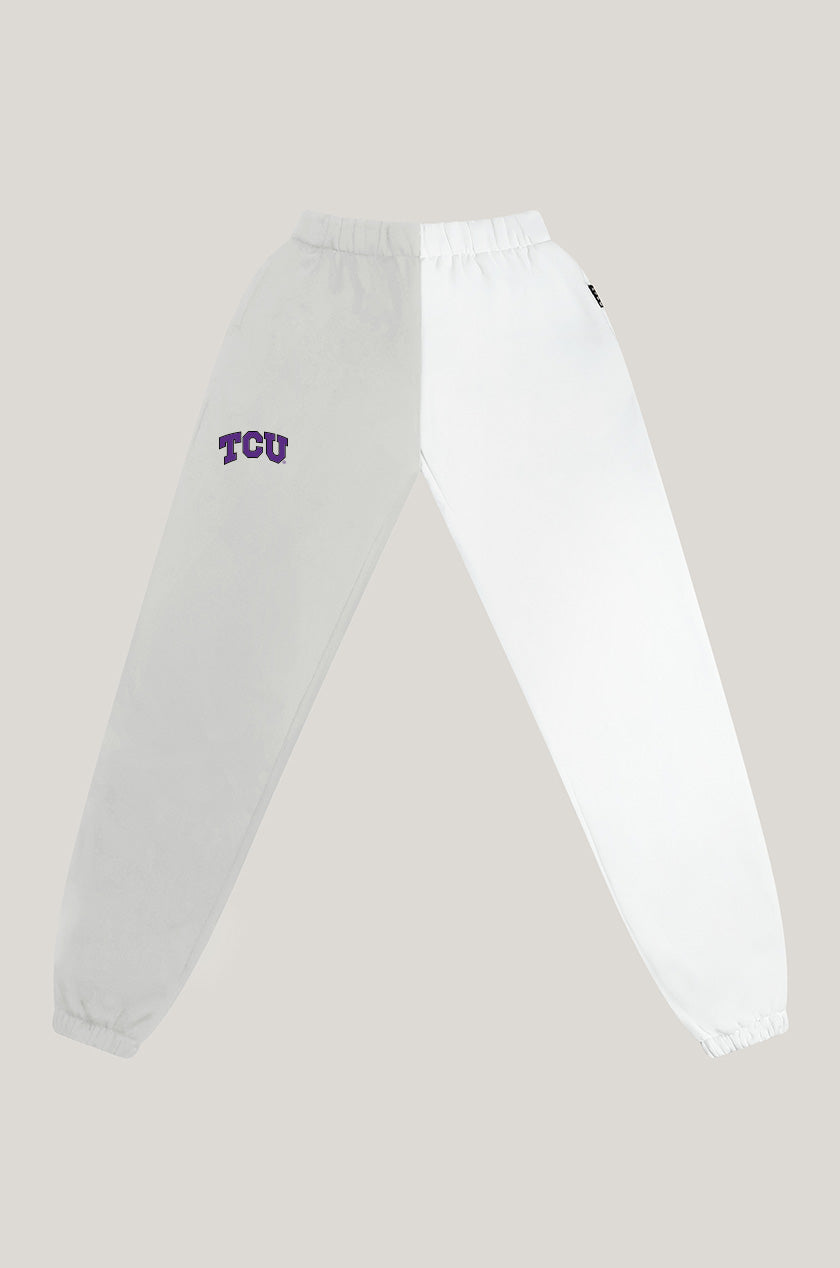 TCU Color-Block Sweats