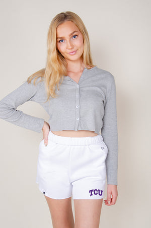 TCU Cut Off Sweatshorts
