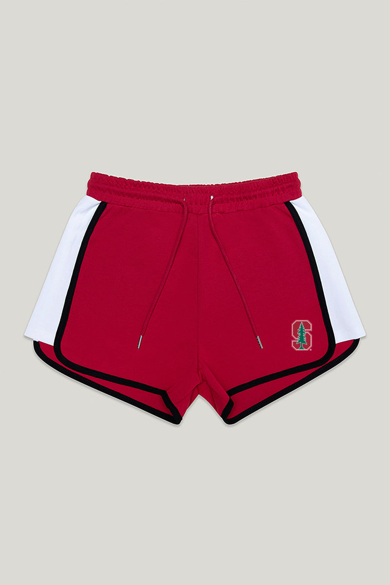 Stanford Retro Shorts X-Small / Cardinal and White | Hype and Vice