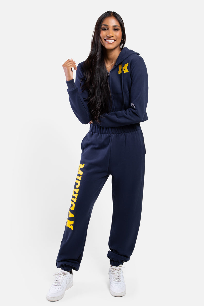 Michigan track suit on sale