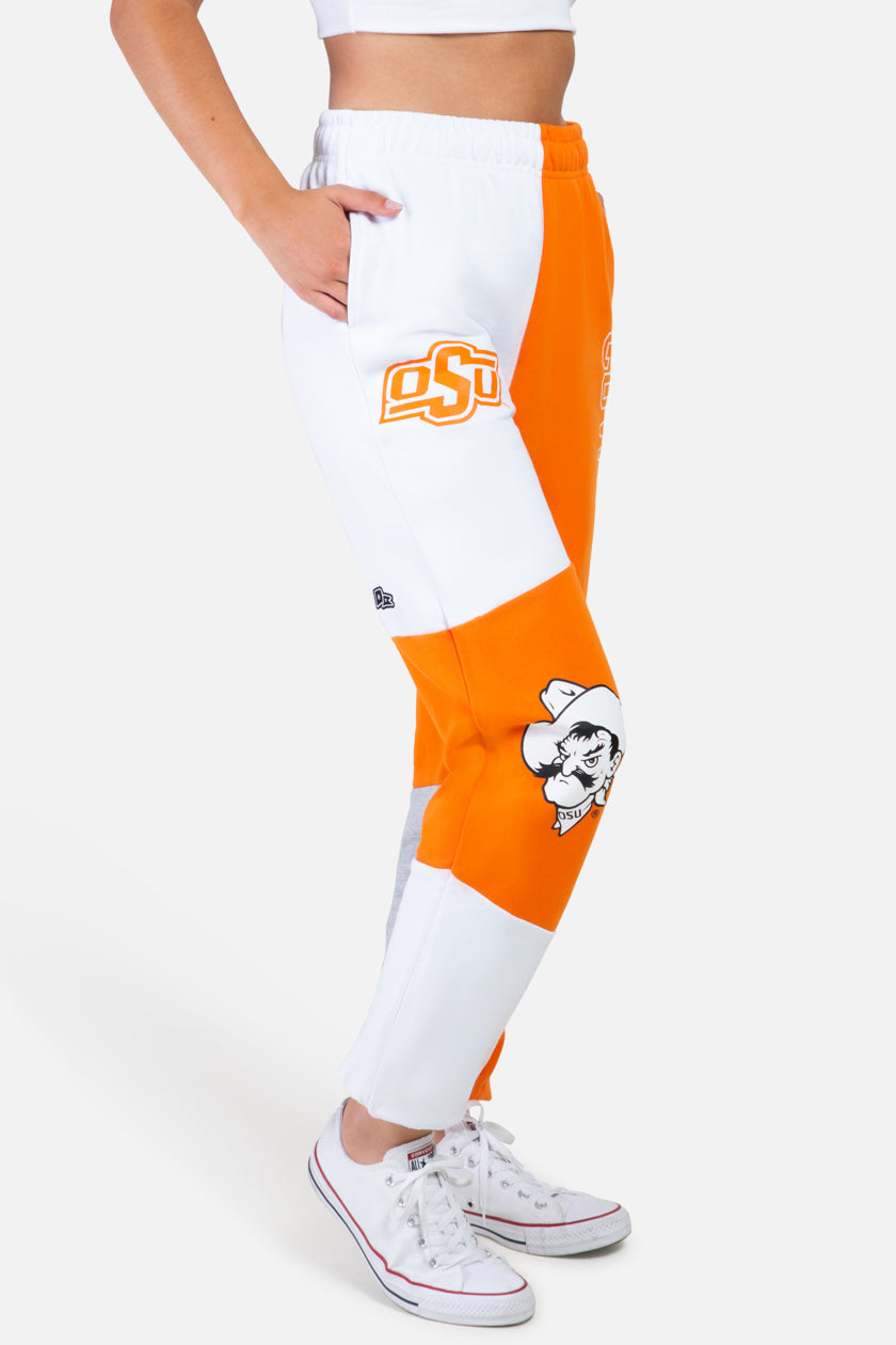 Oklahoma State Patched Pants