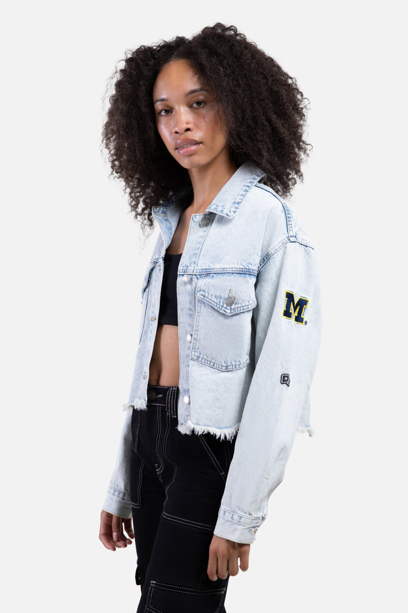 Customizable Patch Denim Jacket