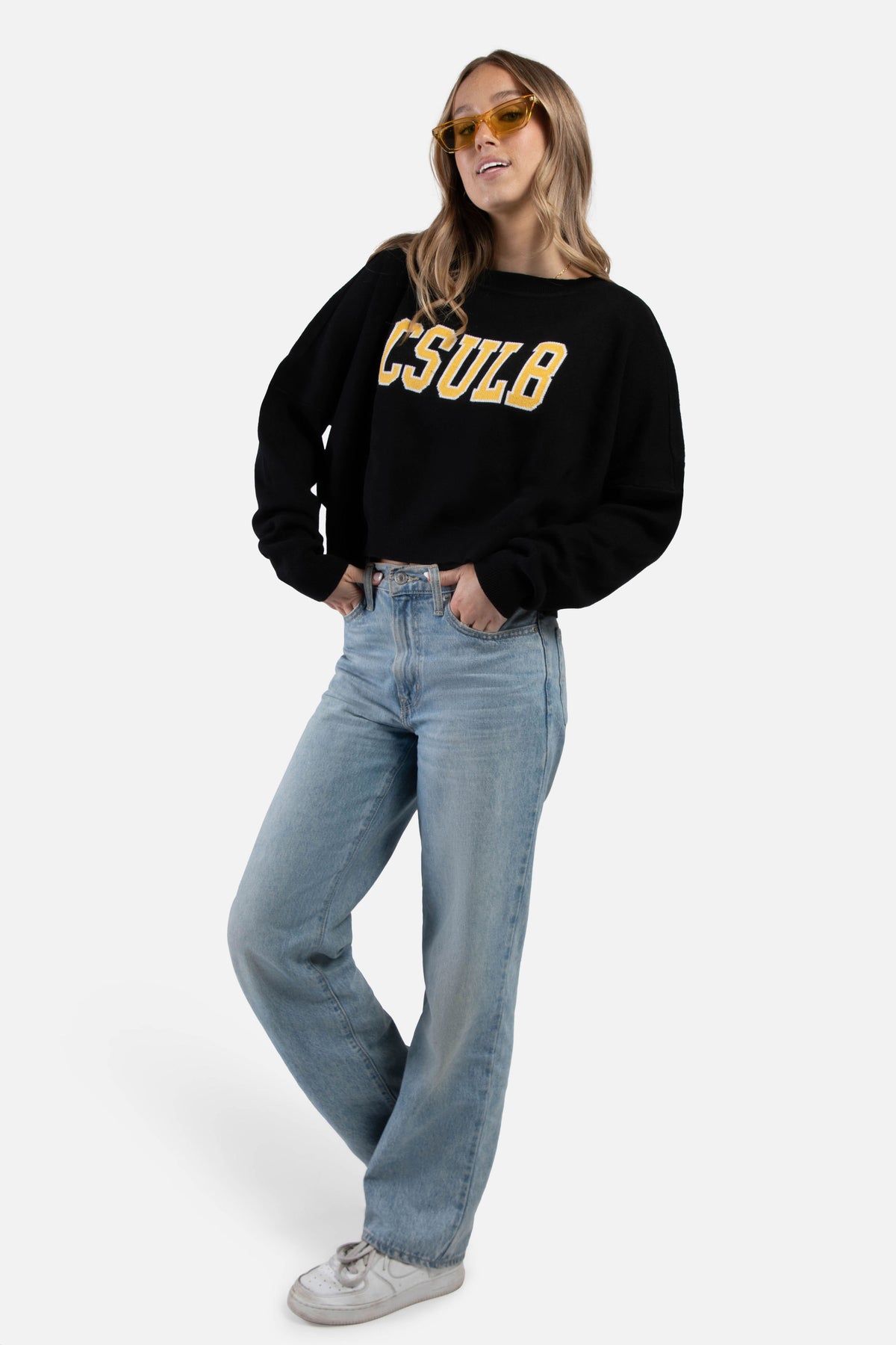 Cal State Long Beach Ivy Knitted Sweater