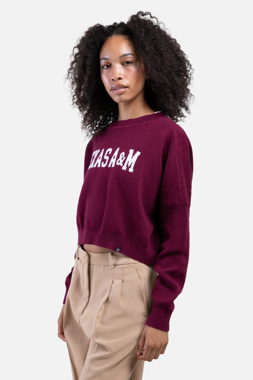 Texas A&M Ivy Knitted Sweater