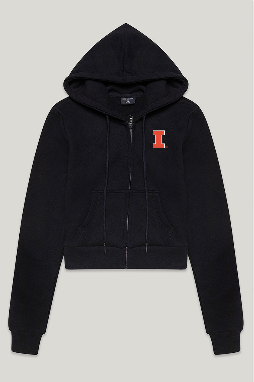 University of Illinois  Mia Zip Sweater