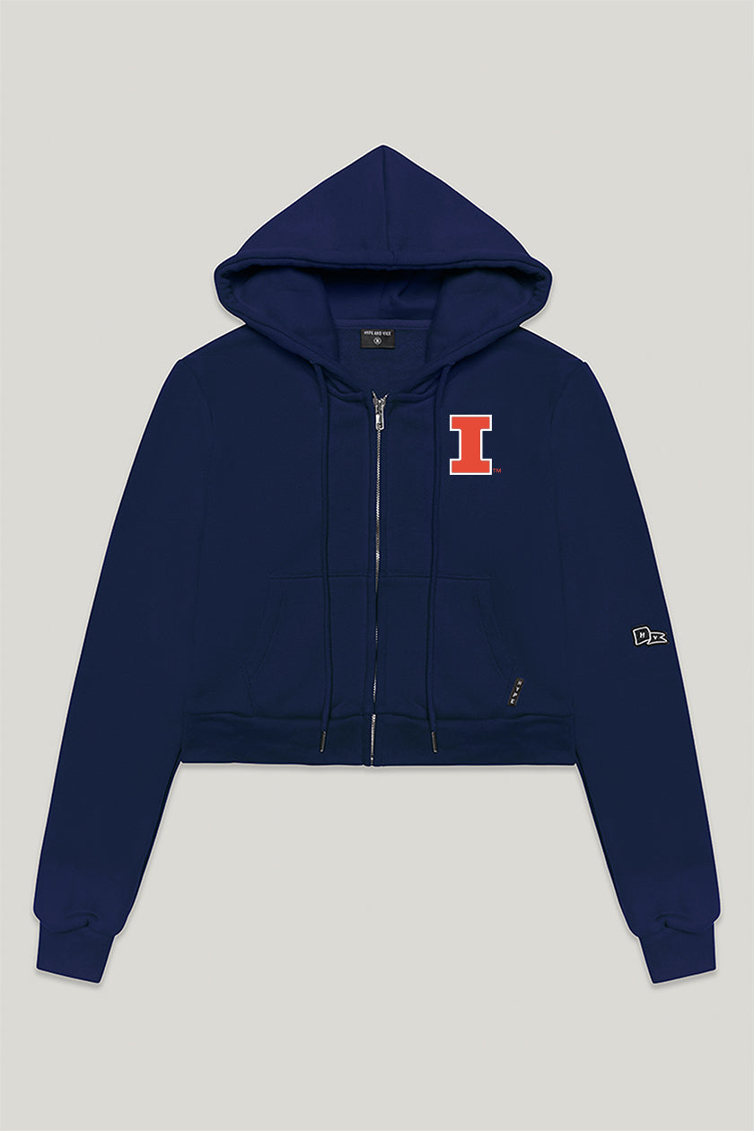 University of Illinois  Mia Zip Sweater
