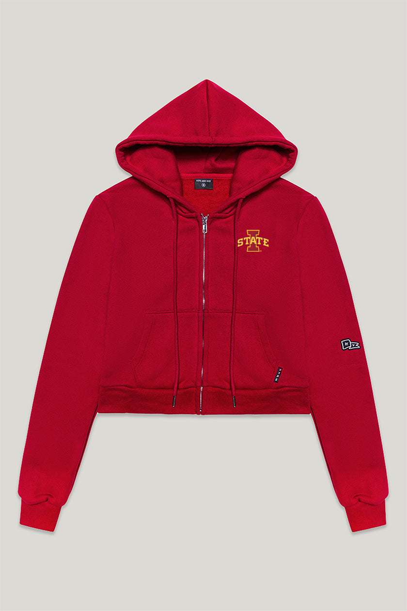Iowa State Mia Zip Sweater