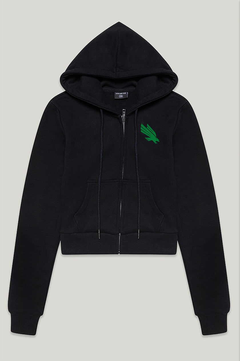 UNT  Mia Zip Sweater