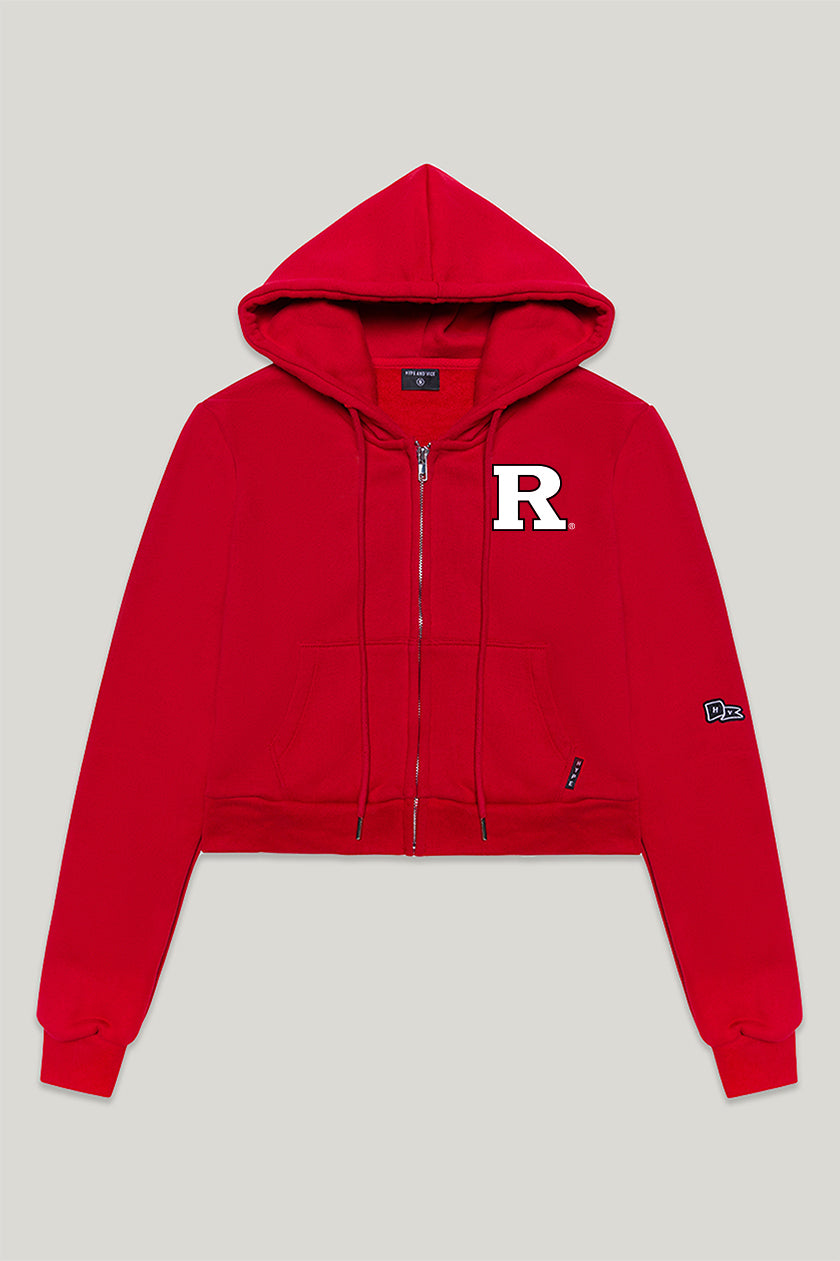 Rutgers  Mia Zip Sweater