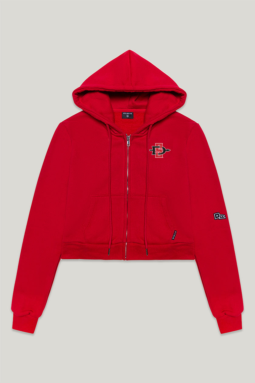 SDSU  Mia Zip Sweater