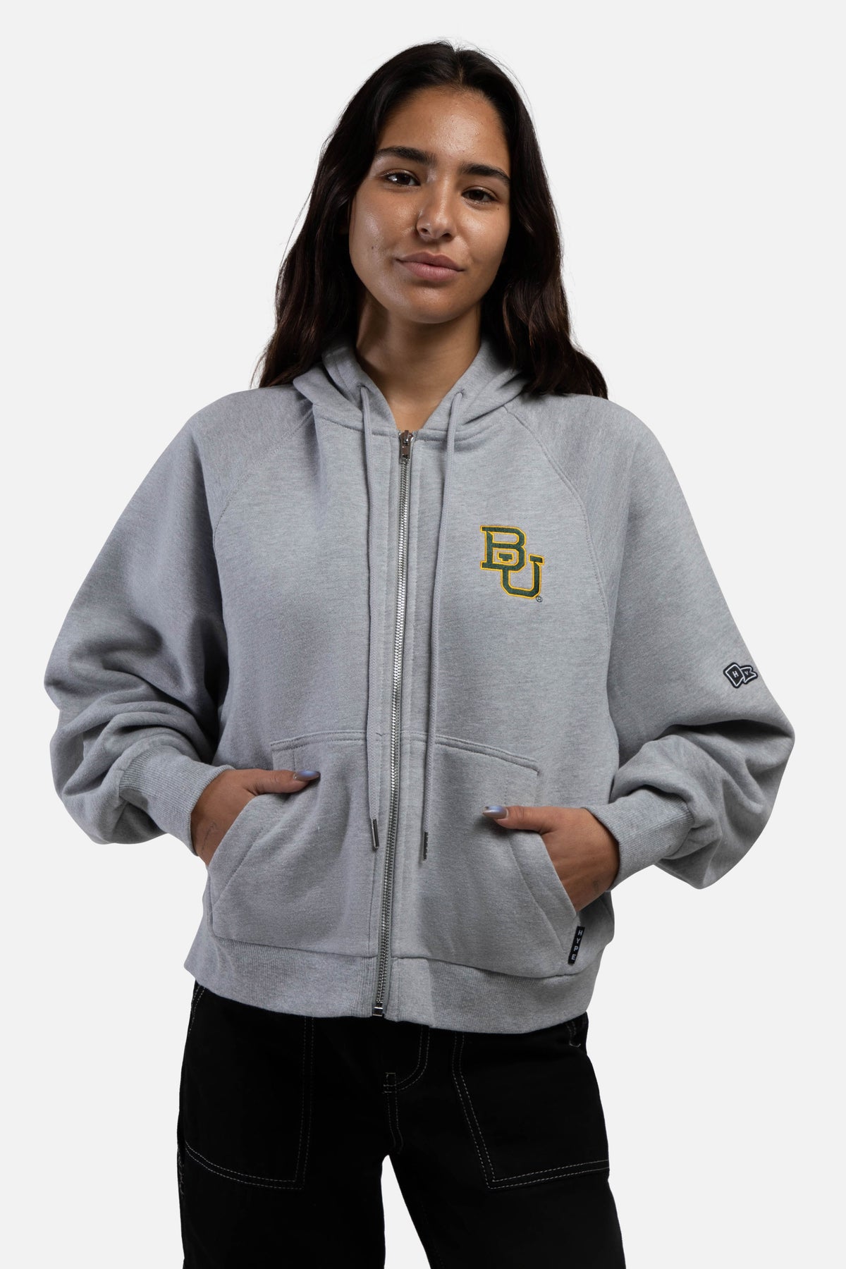 Baylor Raglan Zip Up