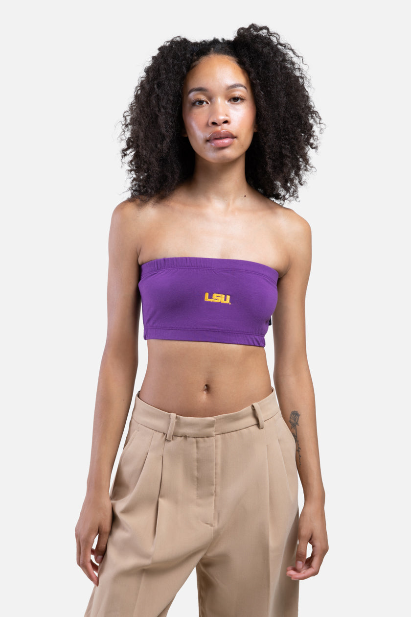 LSU Bandeau Top