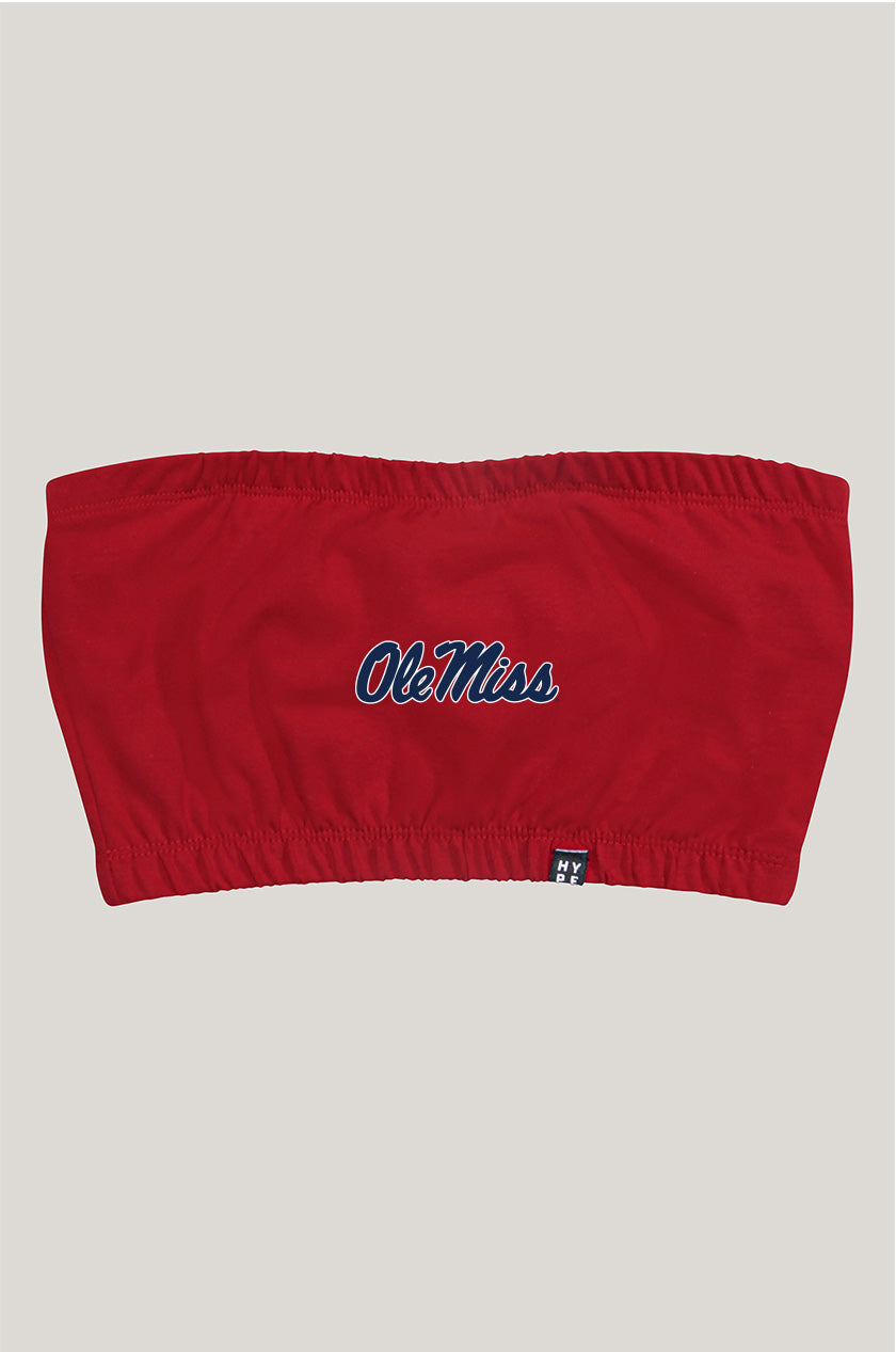 Ole Miss Bandeau Top