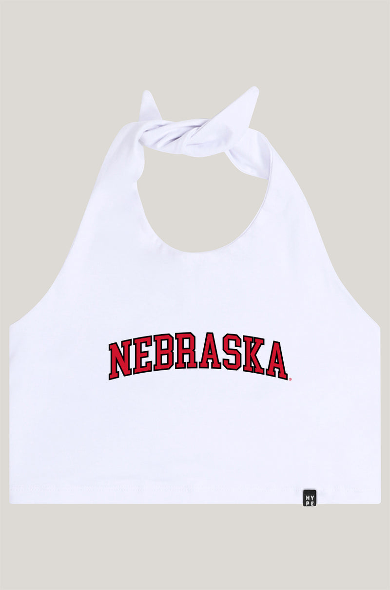 University of Nebraska Tailgate Top Small / White | Hype and Vice
