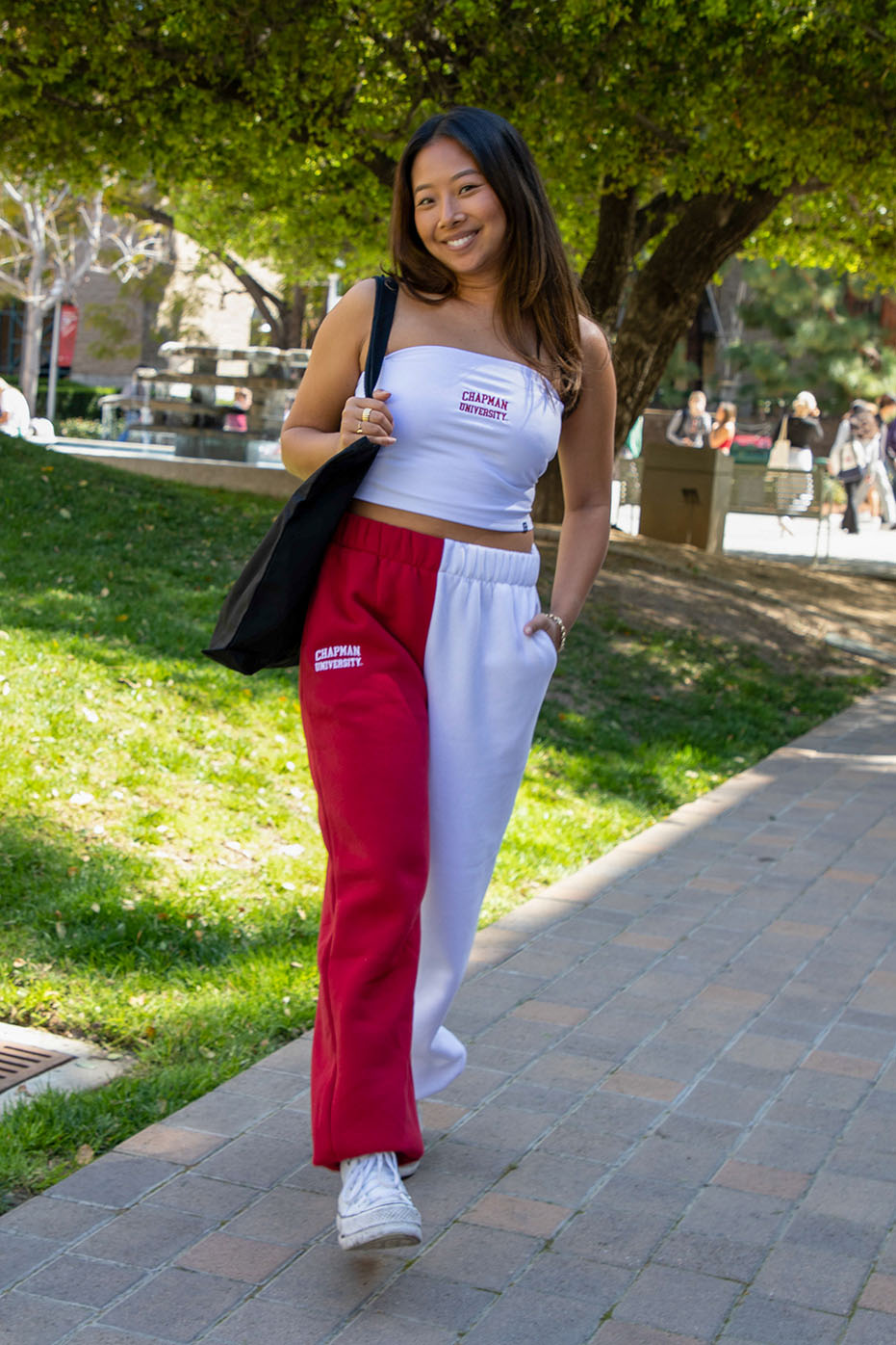 Chapman Color-Block Sweats
