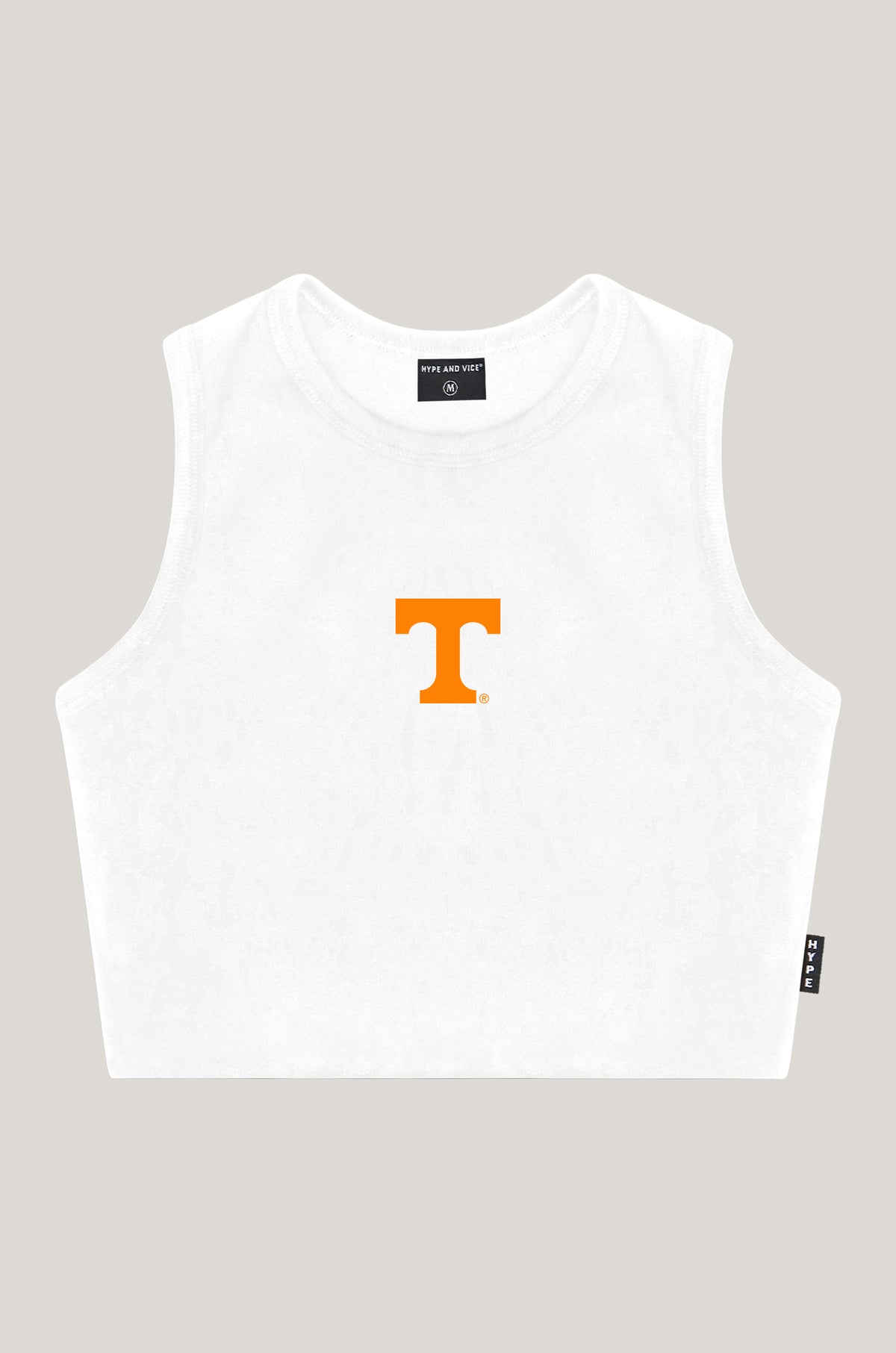 University of Tennessee Cropped Hoodie Medium / Orange and White | Hype and Vice
