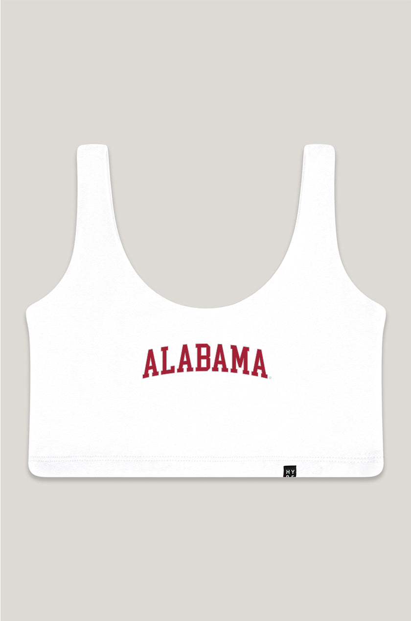 University of Alabama |  Scoop Neck Crop Top