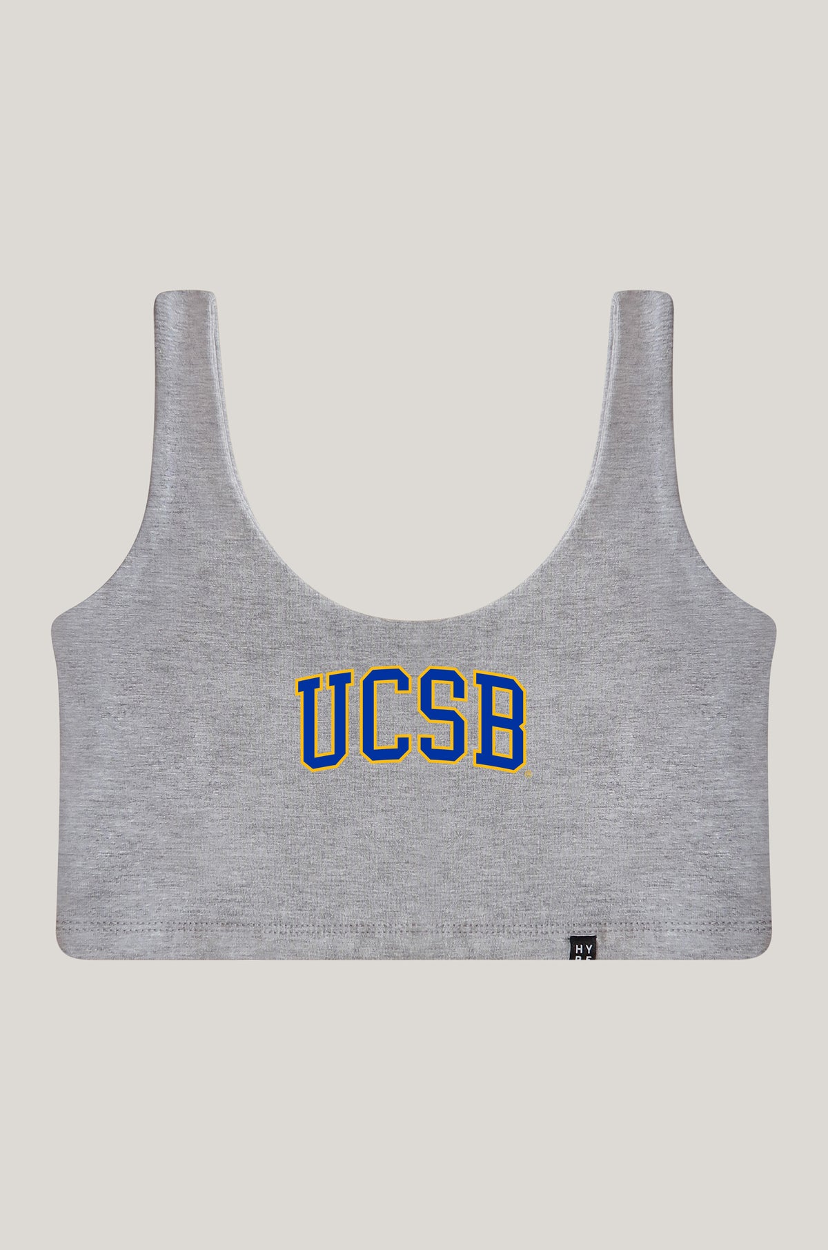 UCSB | Scoop Neck Crop Top