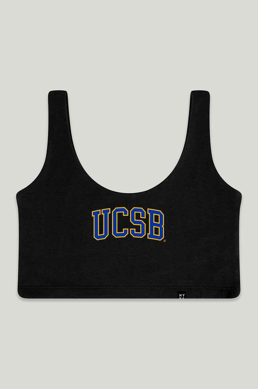 UCSB | Scoop Neck Crop Top