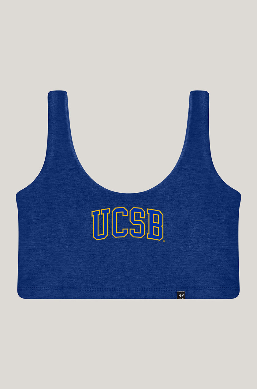 UCSB | Scoop Neck Crop Top