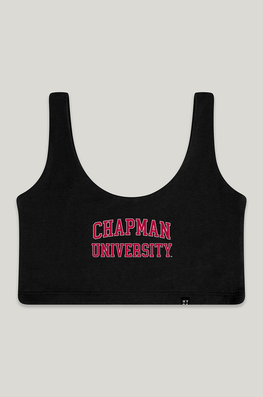 Chapman University Scoop Neck Crop Top