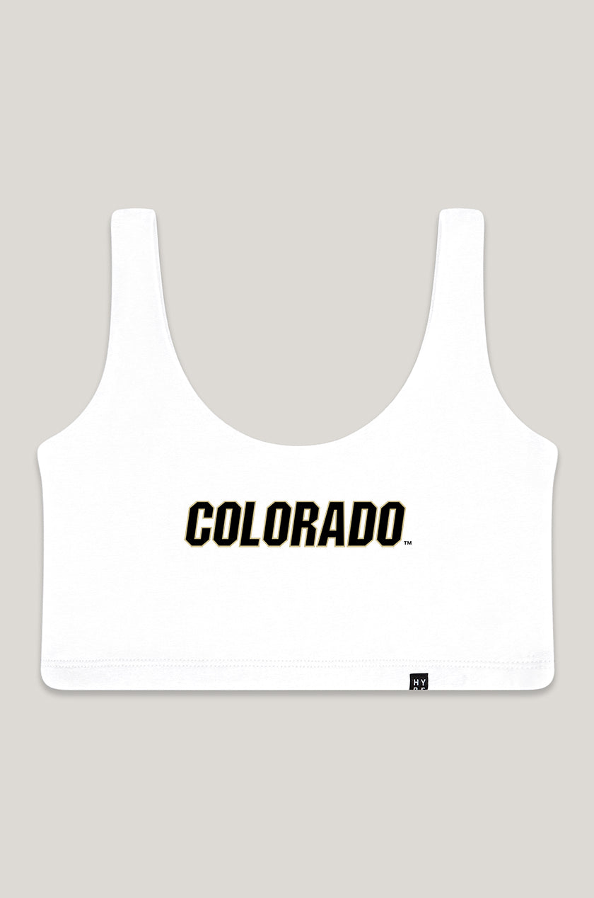 Colorado Boulder | Scoop Neck Crop Top