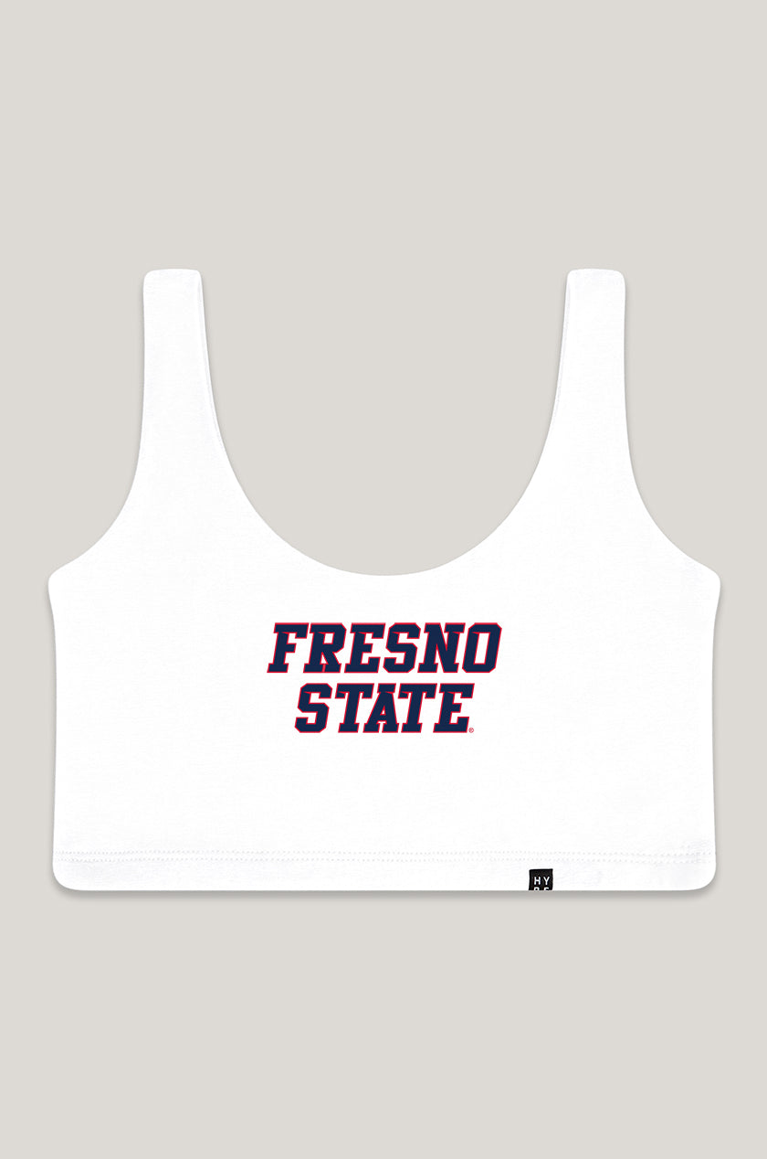 Fresno State | Scoop Neck Crop Top