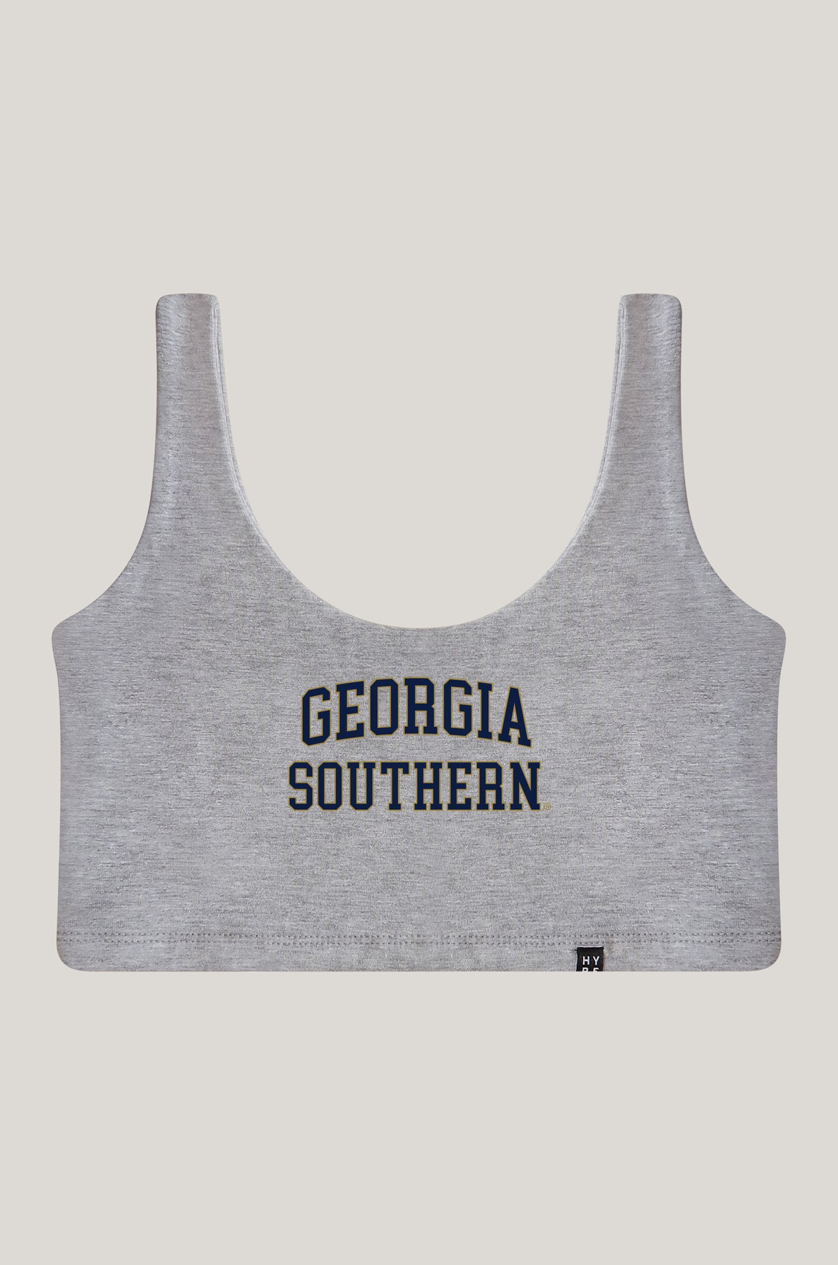 Georgia Southern | Scoop Neck Crop Top