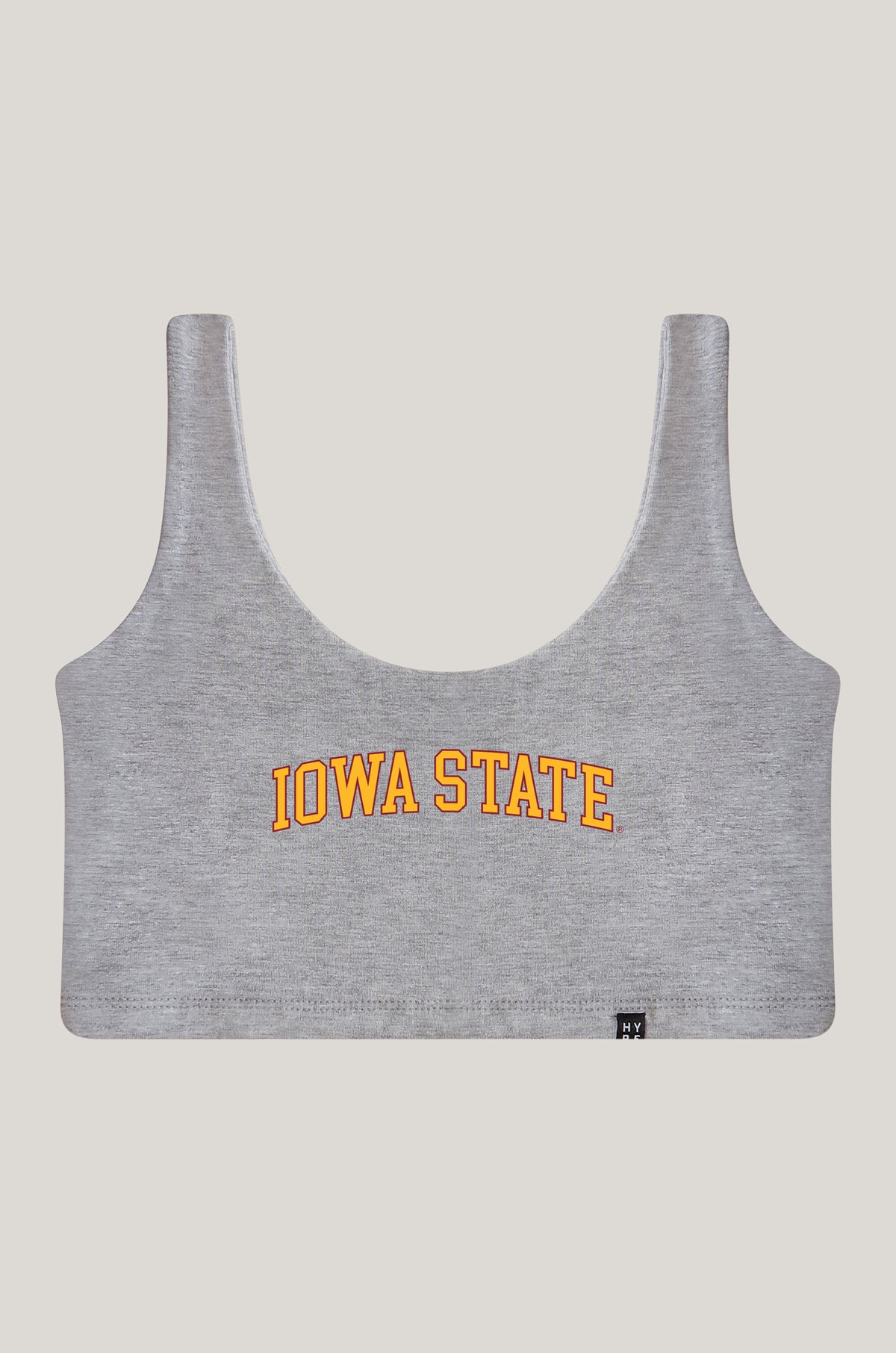 Iowa State | Scoop Neck Crop Top