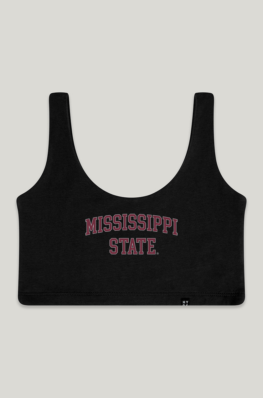 Mississippi State | Scoop Neck Crop Top