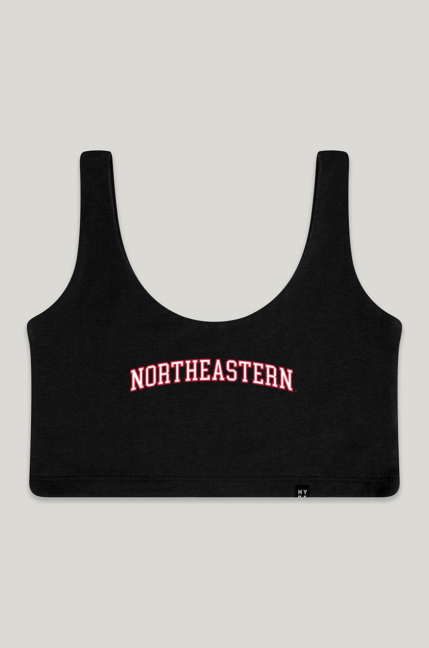 Northeastern University | Scoop Neck Crop Top