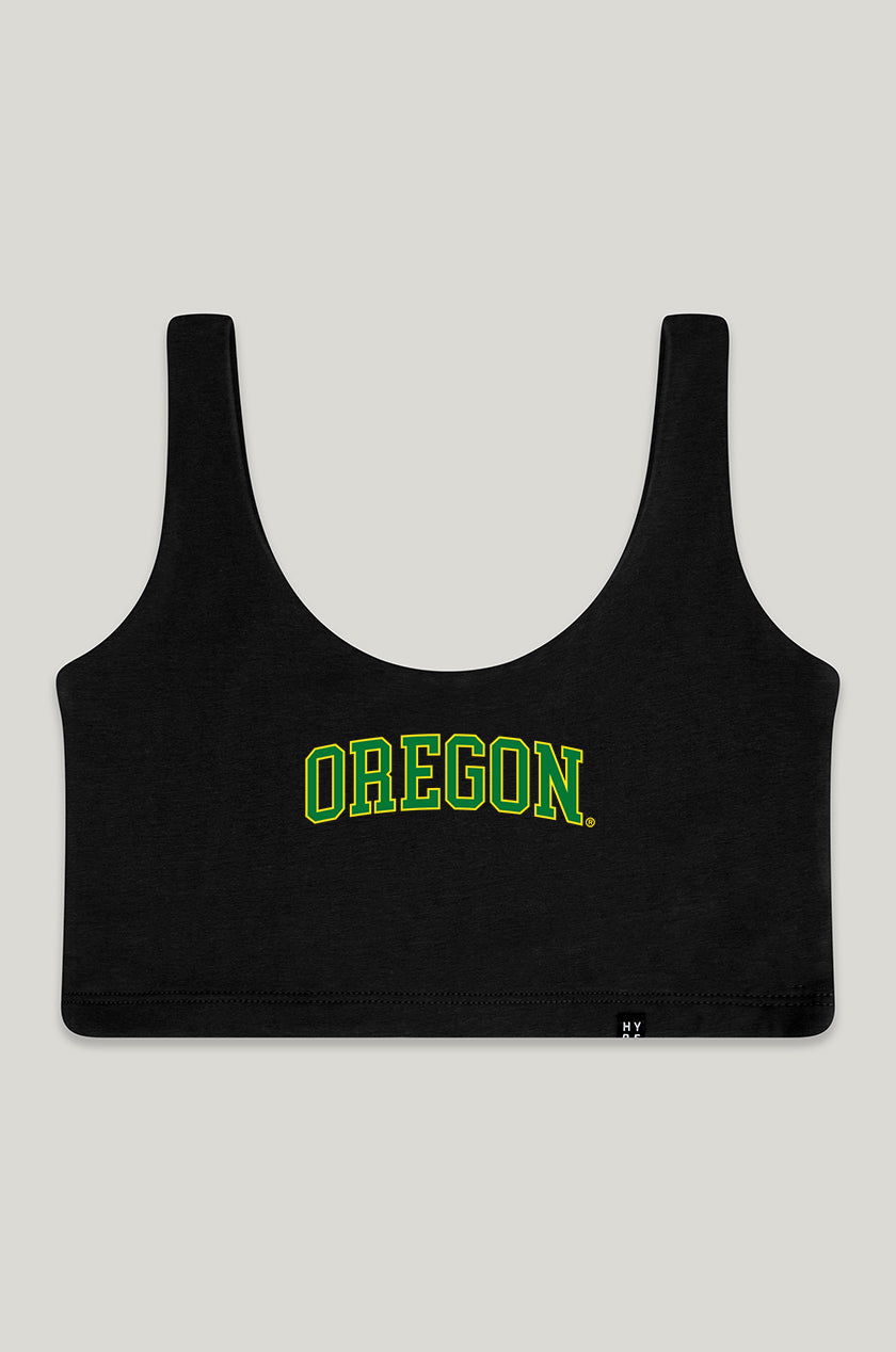 University of Oregon | Scoop Neck Crop Top