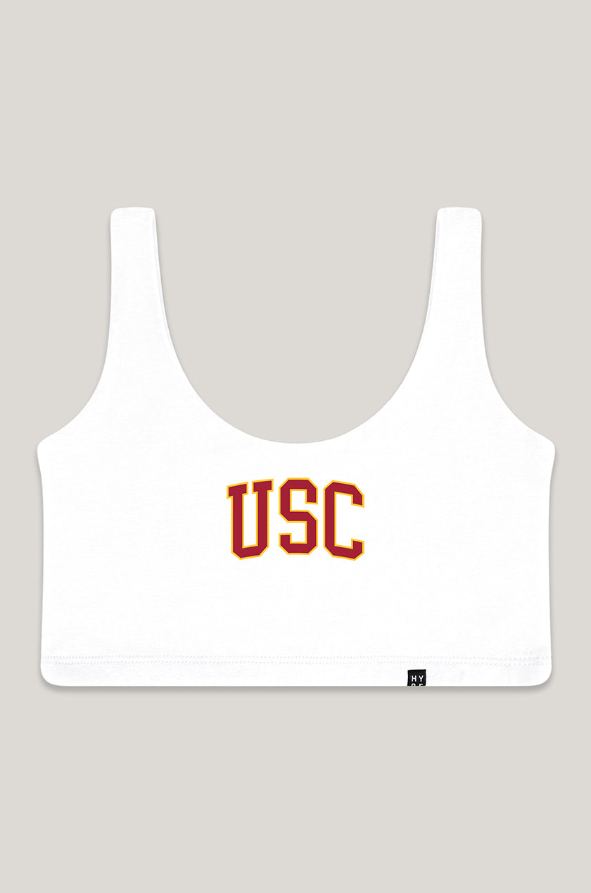 USC | Scoop Neck Crop Top