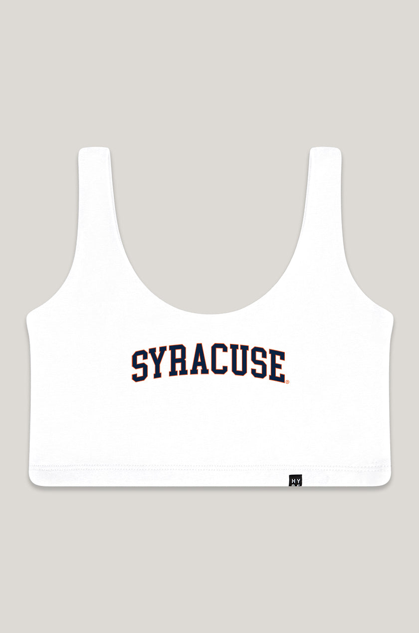 Syracuse | Scoop Neck Crop Top