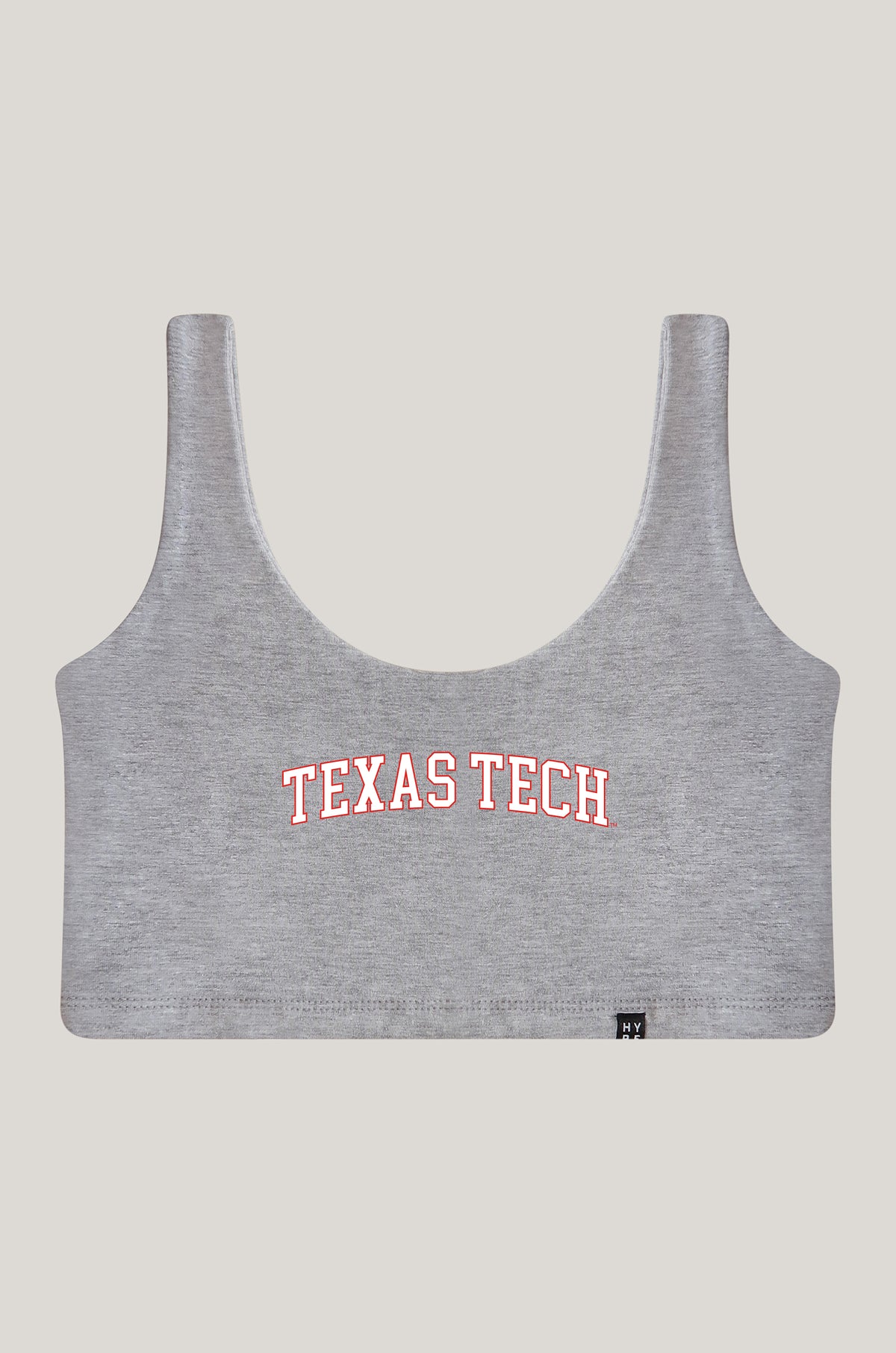 Texas Tech | Scoop Neck Crop Top