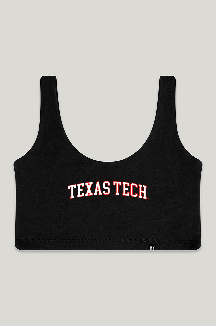 Texas Tech | Scoop Neck Crop Top