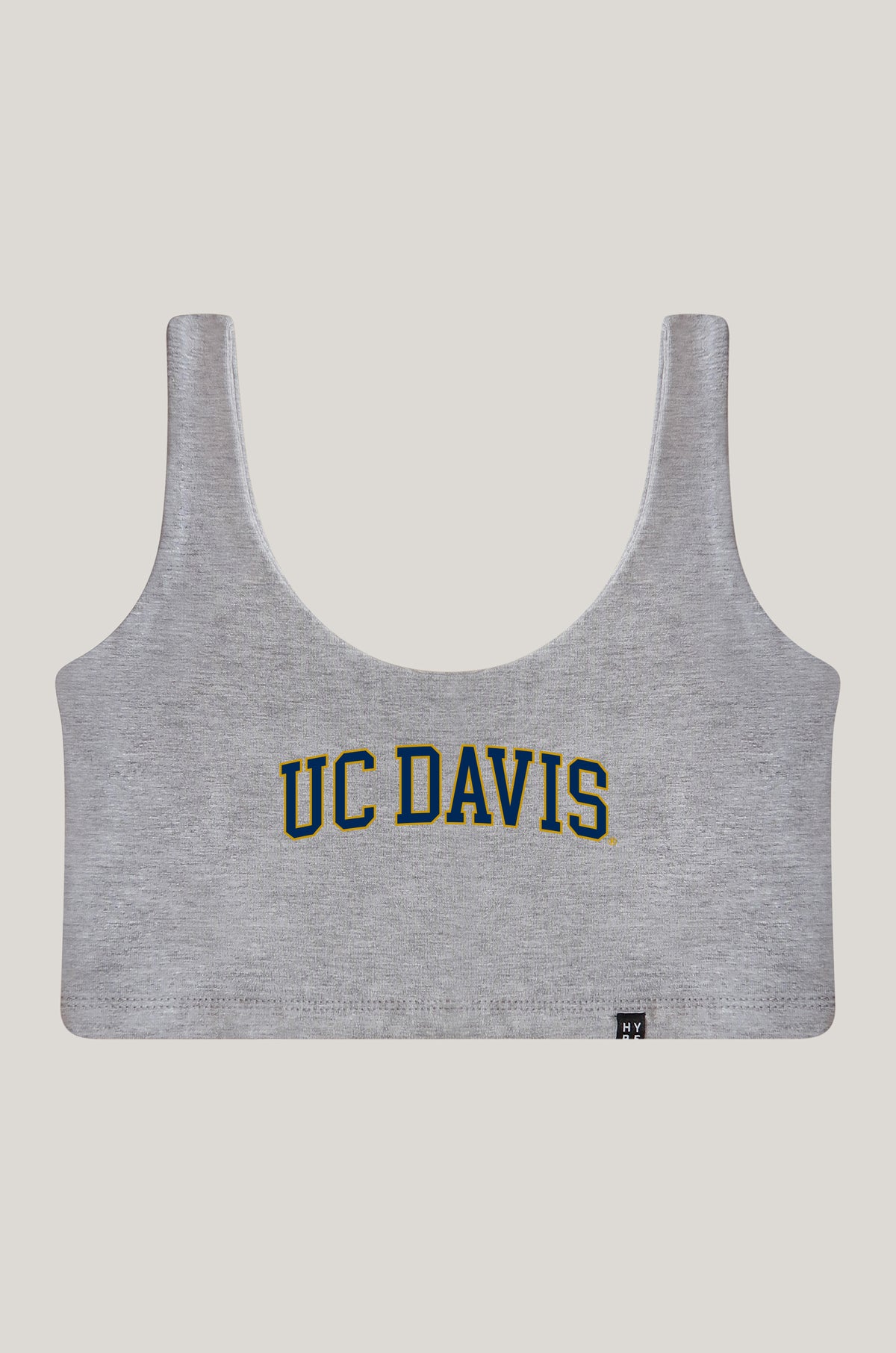 UC Davis | Scoop Neck Crop Top