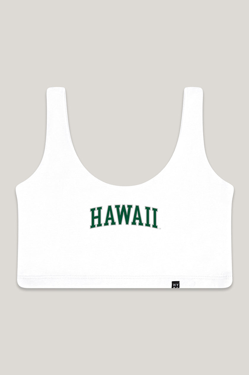 Hawaii | Scoop Neck Crop Top