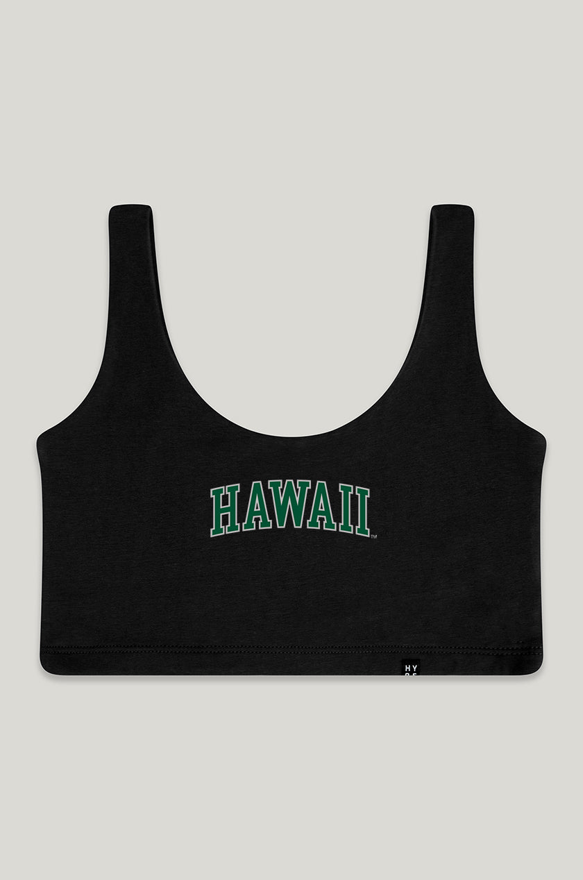 Hawaii | Scoop Neck Crop Top